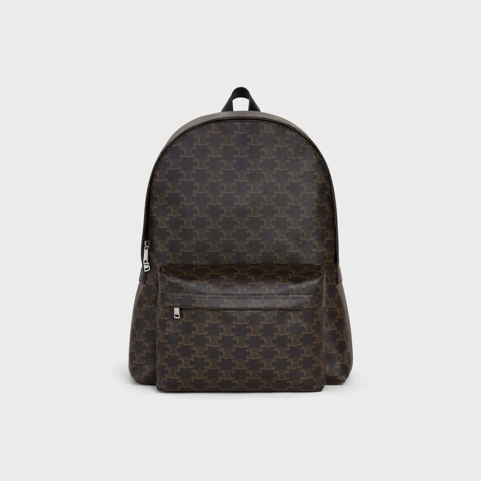 Medium Backpack in Triomphe Canvas and Calfskin
