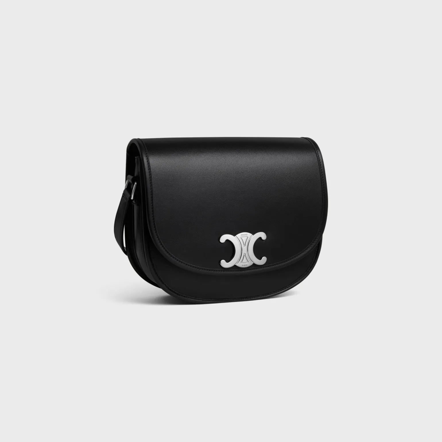 Medium Besace Triomphe Men Supple Natur.Calf BLACK