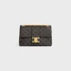 Medium Celine Victoire Bag in Triomphe Canvas