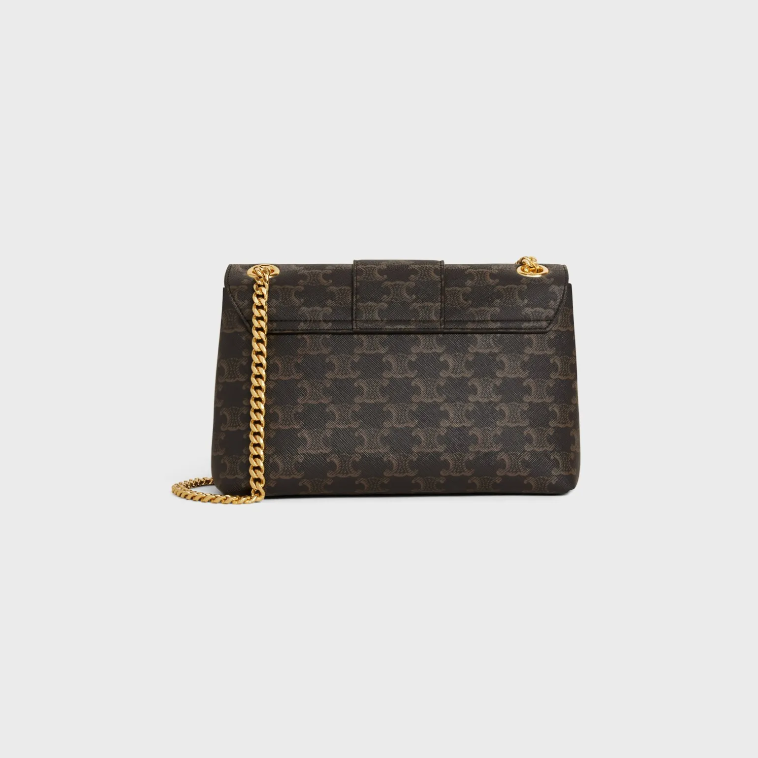 Medium Celine Victoire Bag in Triomphe Canvas