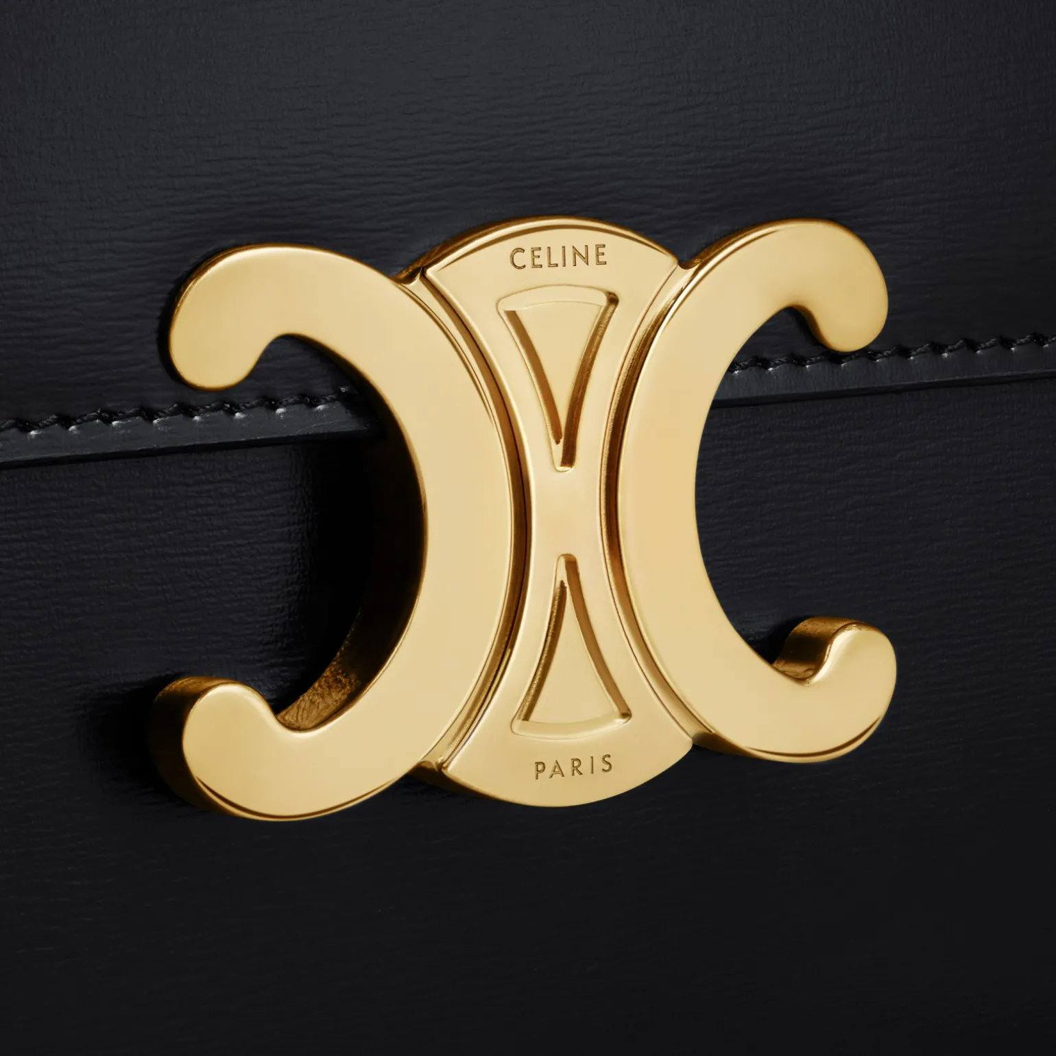 MEDIUM COLLEGE BAG in shiny calfskin