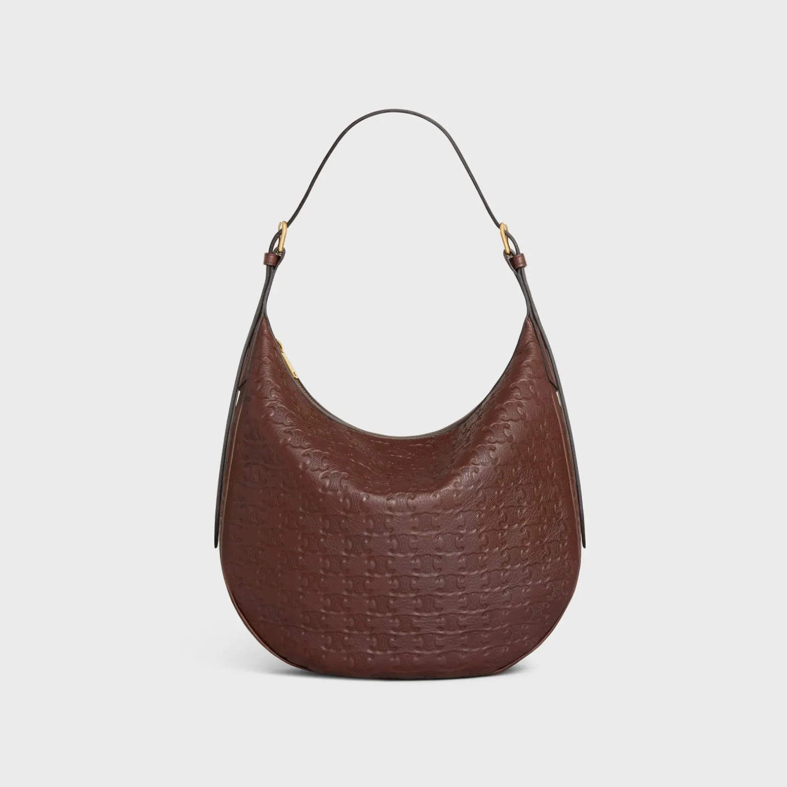 MEDIUM HELOÏSE BAG CUIR TRIOMPHE in SUPPLE CALFSKIN WITH TRIOMPHE ALL-OVER