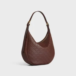 MEDIUM HELOÏSE BAG CUIR TRIOMPHE in SUPPLE CALFSKIN WITH TRIOMPHE ALL-OVER