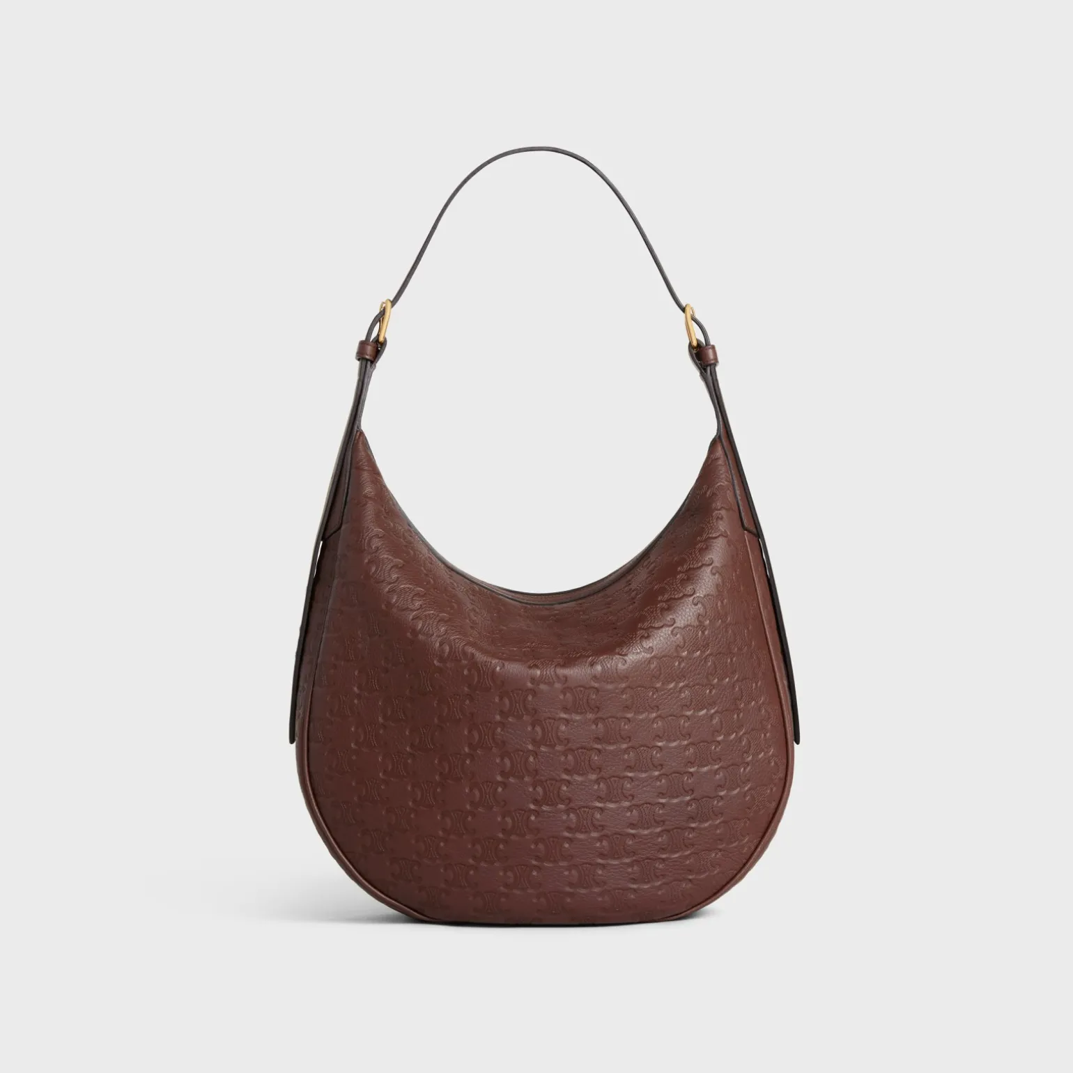 MEDIUM HELOÏSE BAG CUIR TRIOMPHE in SUPPLE CALFSKIN WITH TRIOMPHE ALL-OVER