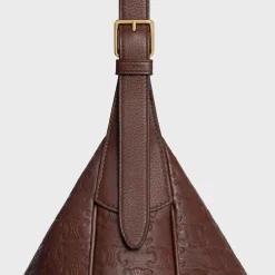 MEDIUM HELOÏSE BAG CUIR TRIOMPHE in SUPPLE CALFSKIN WITH TRIOMPHE ALL-OVER
