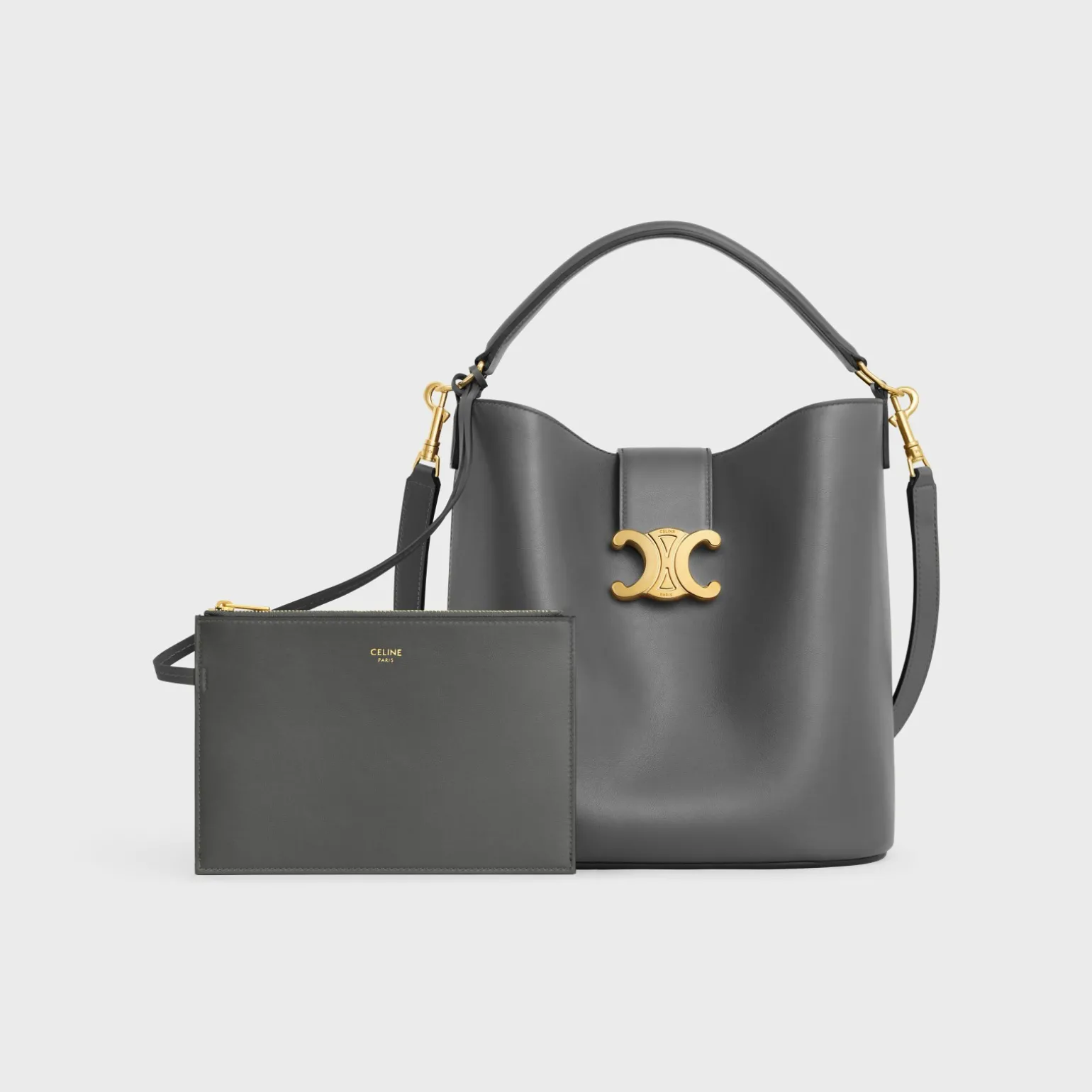 MEDIUM LOUISE BAG in SMOOTH CALFSKIN