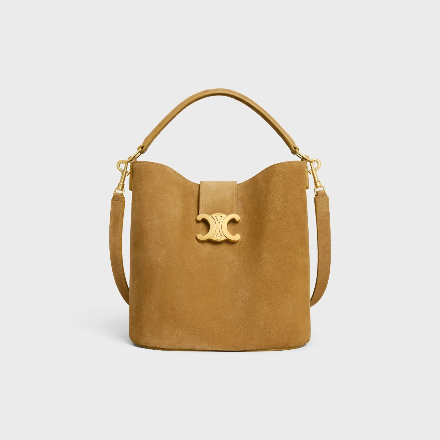MEDIUM LOUISE BAG in SUEDE CALFSKIN
