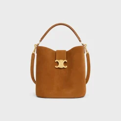 MEDIUM LOUISE BAG in SUEDE CALFSKIN