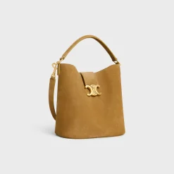 MEDIUM LOUISE BAG in SUEDE CALFSKIN