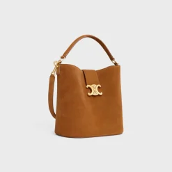 MEDIUM LOUISE BAG in SUEDE CALFSKIN
