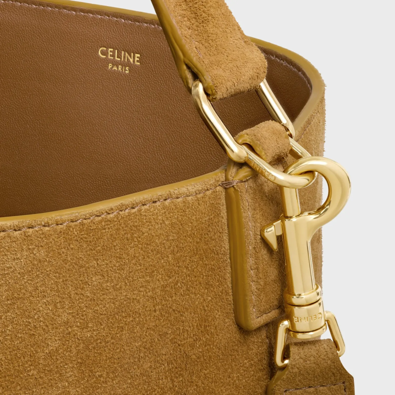 MEDIUM LOUISE BAG in SUEDE CALFSKIN