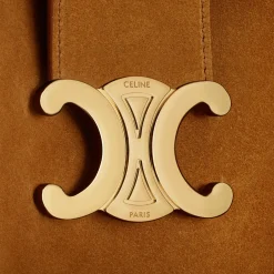 MEDIUM LOUISE BAG in SUEDE CALFSKIN