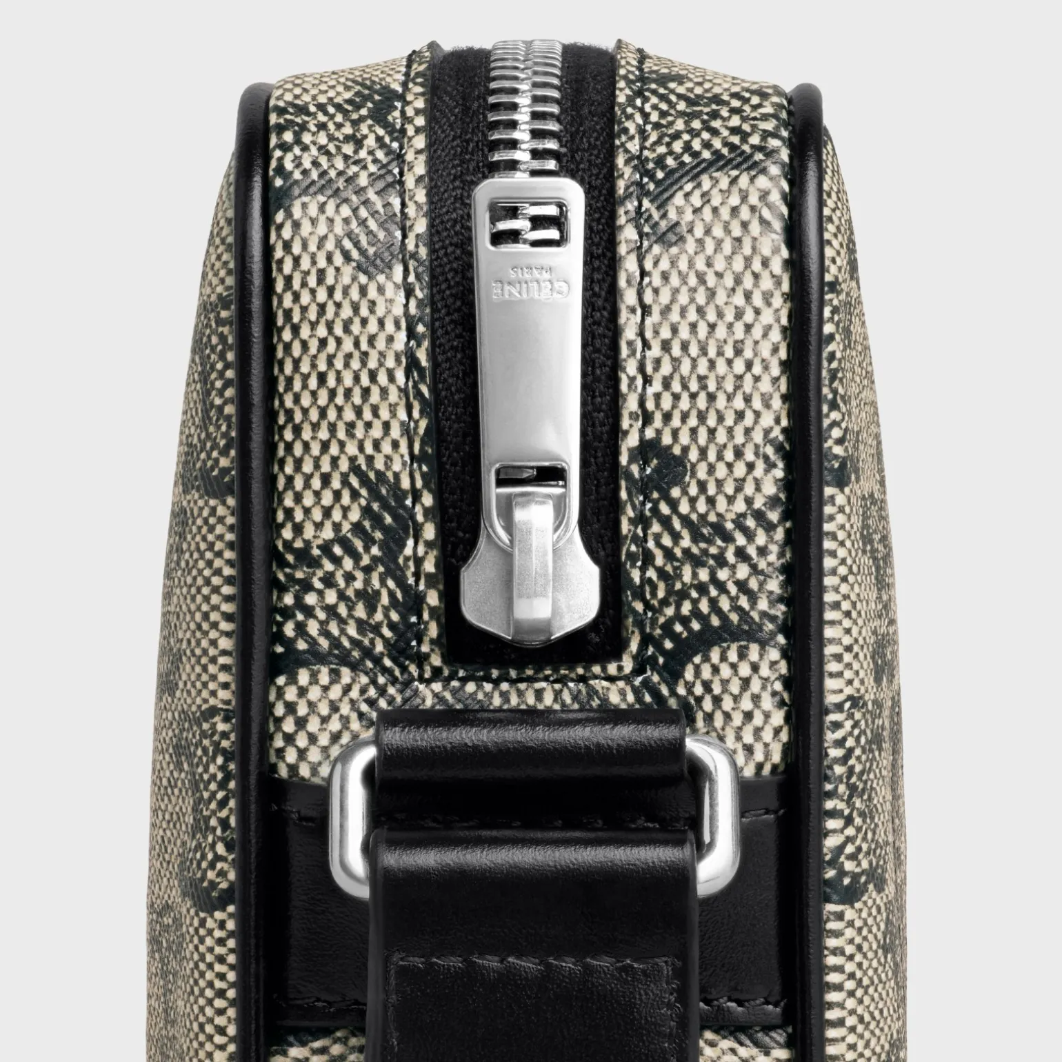Medium Messenger Bag in TRIOMPHE CANVAS WITH CELINE PRINT