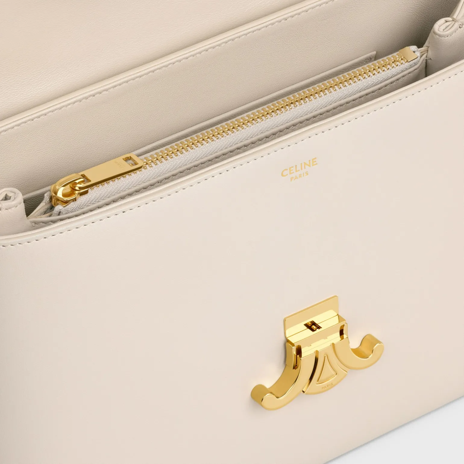 MEDIUM NINO BAG in shiny calfskin