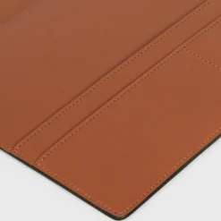 MEDIUM NOTEBOOK COVER IN TRIOMPHE CANVAS AND CALFSKIN