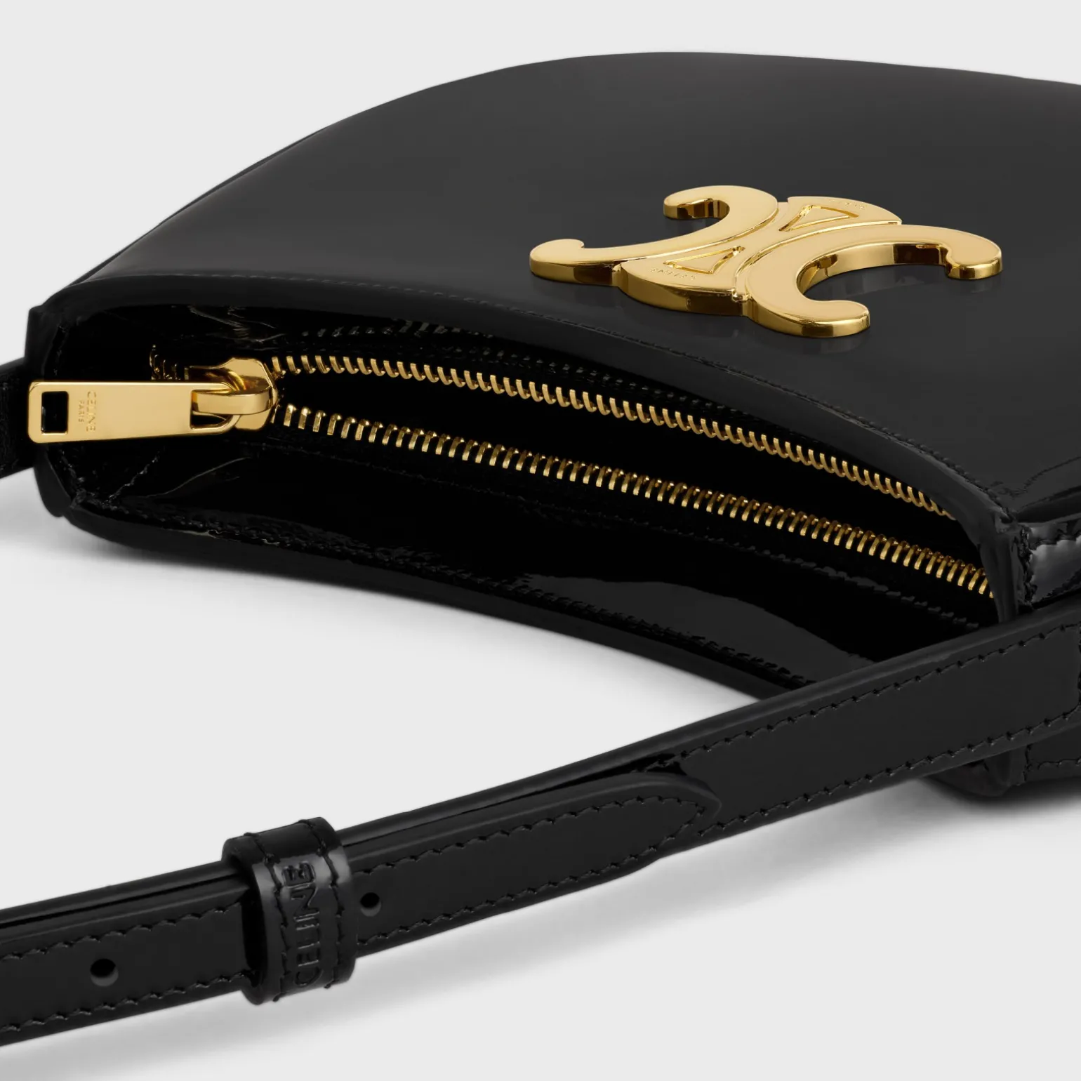MEDIUM TILLY BAG in PATENT CALFSKIN