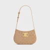 MEDIUM TILLY BAG in SUEDE CALFSKIN WITH TRIOMPHE STRASS
