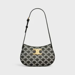 MEDIUM TILLY BAG in Triomphe Canvas Two-Tone