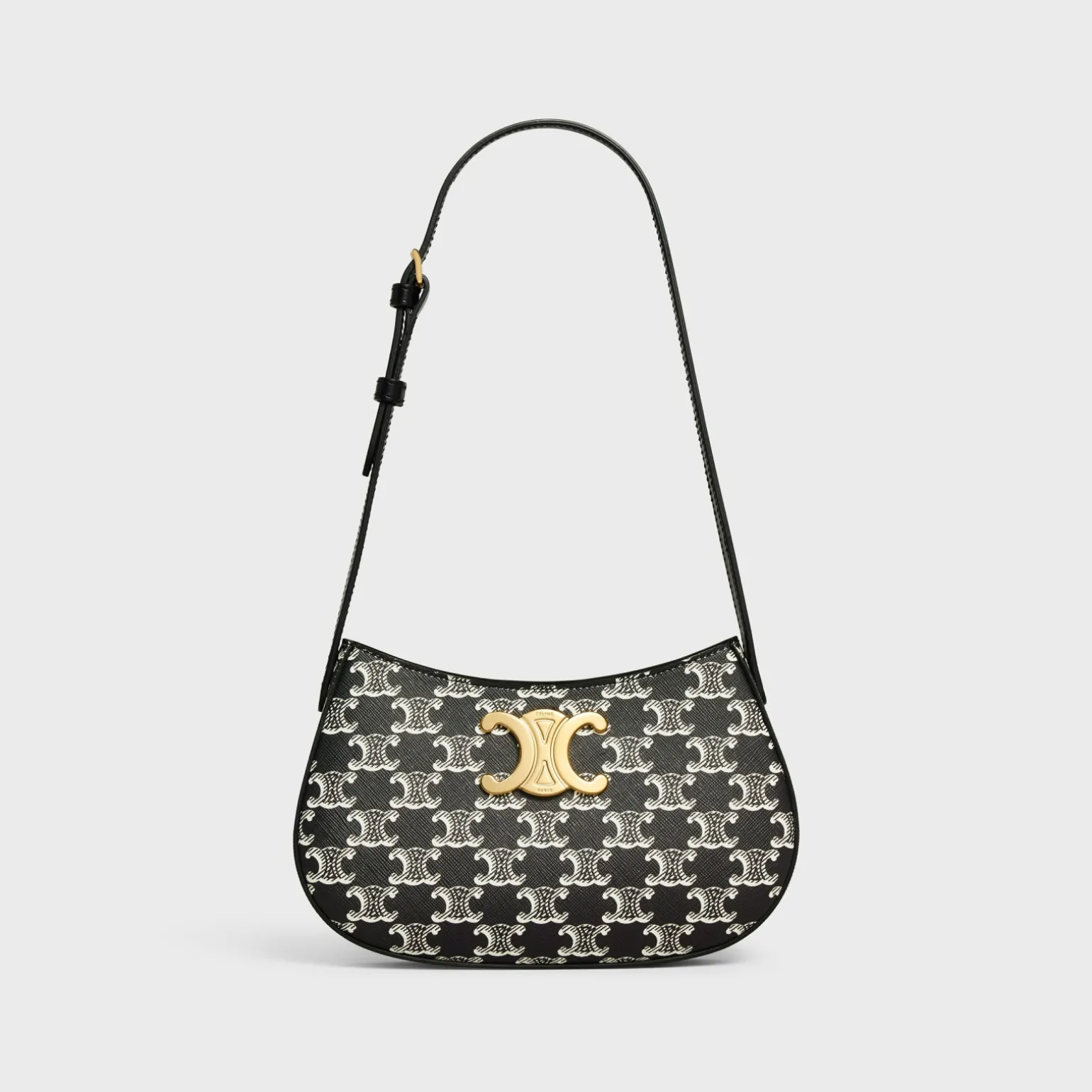MEDIUM TILLY BAG in Triomphe Canvas Two-Tone
