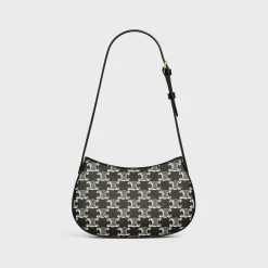 MEDIUM TILLY BAG in Triomphe Canvas Two-Tone