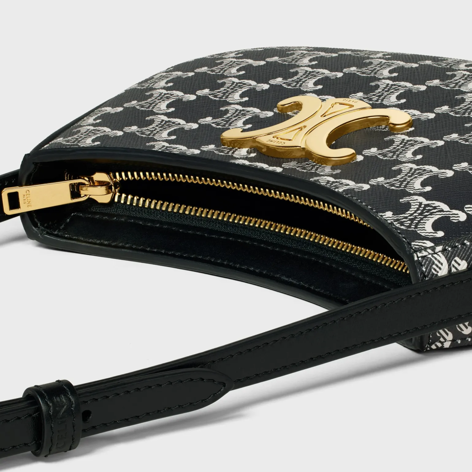 MEDIUM TILLY BAG in Triomphe Canvas Two-Tone