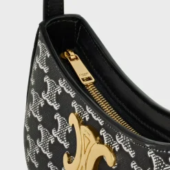 MEDIUM TILLY BAG in Triomphe Canvas Two-Tone