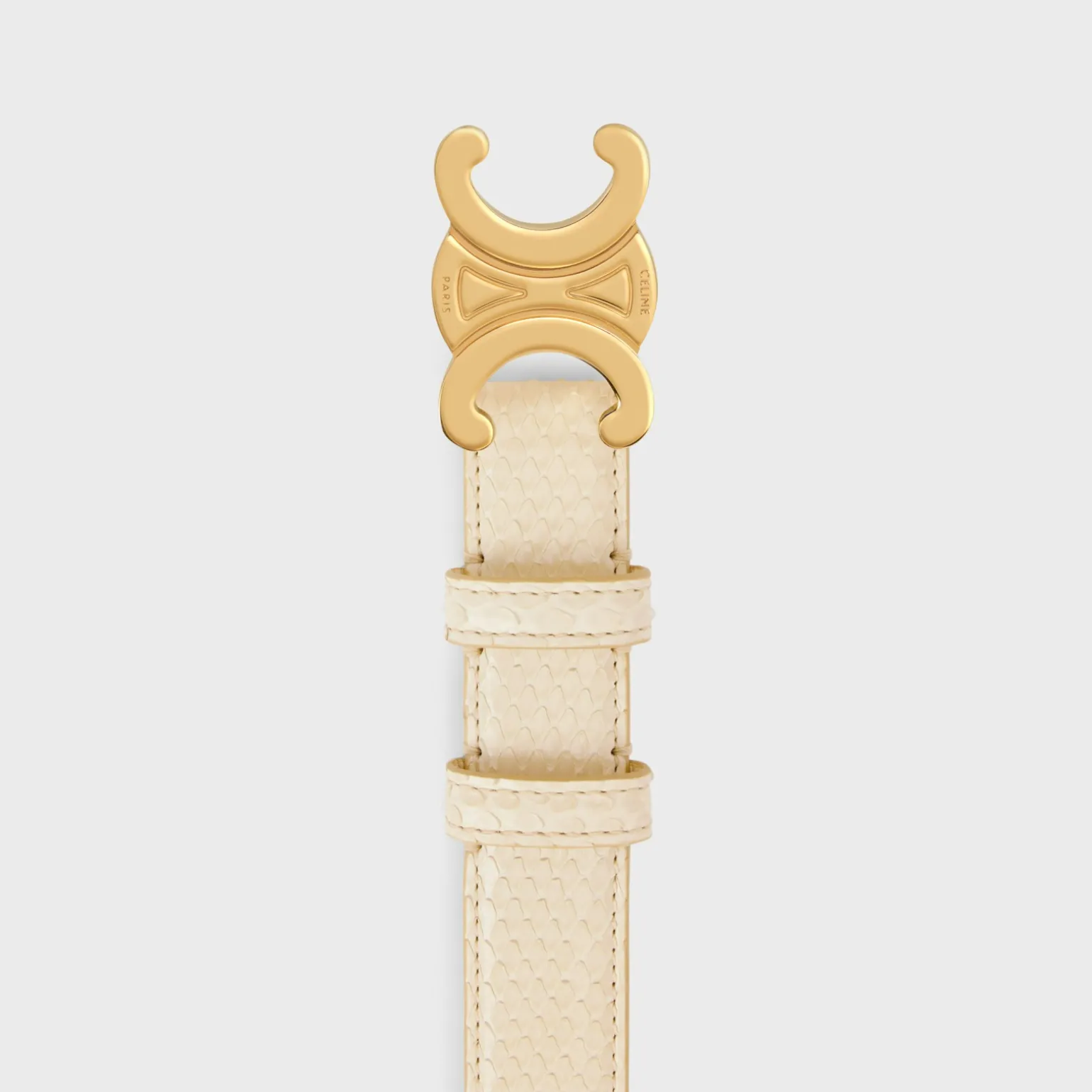 Medium Triomphe Belt in PYTHON