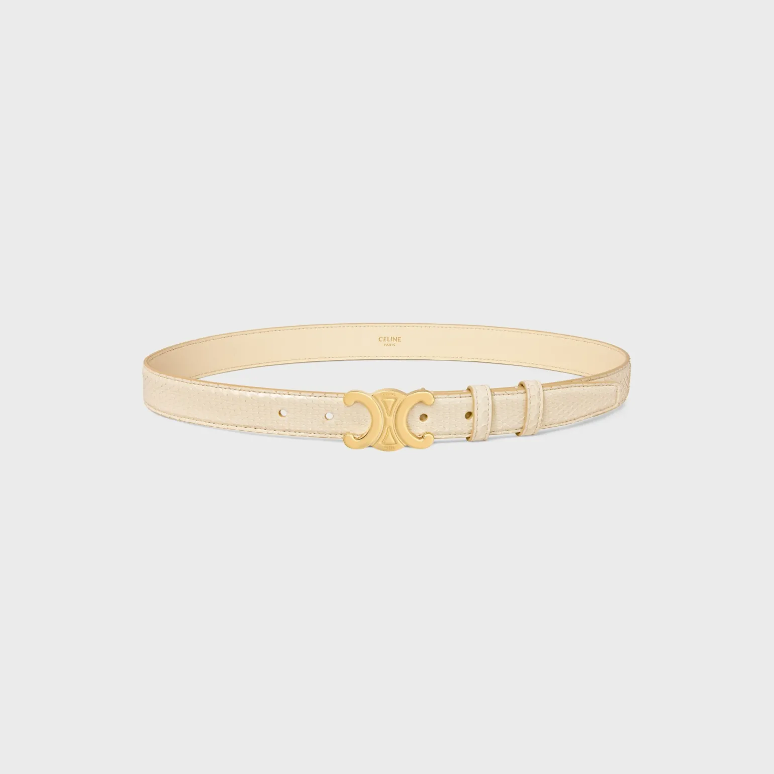 Medium Triomphe Belt in PYTHON