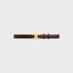 Medium Triomphe Belt in Taurillon Leather