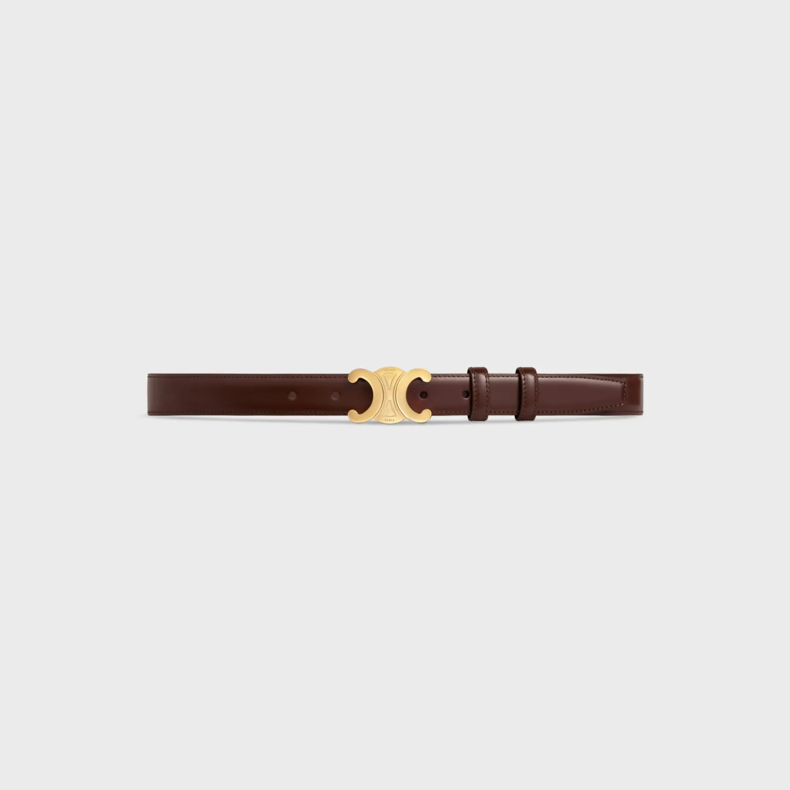 Medium Triomphe Belt in Taurillon Leather