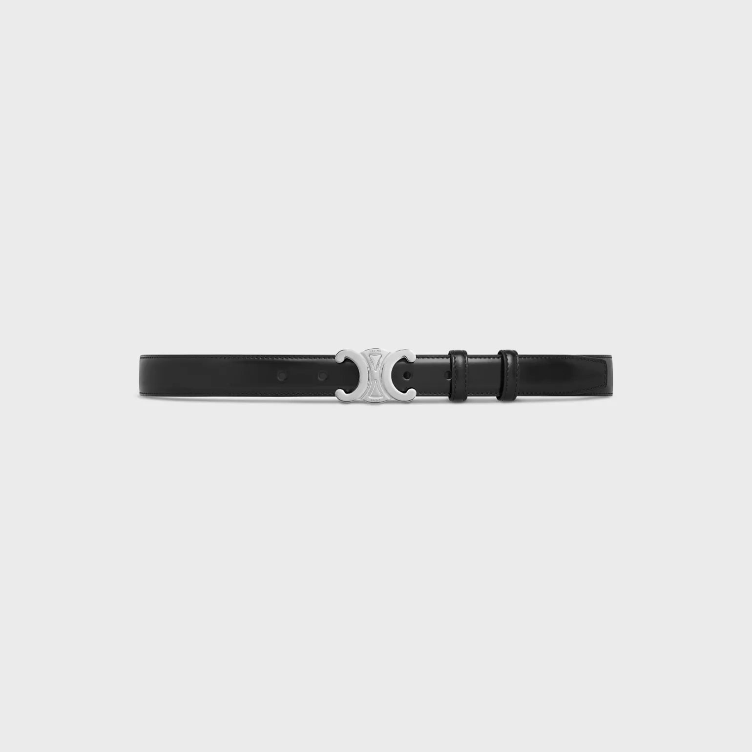 Medium Triomphe Belt in Taurillon Leather
