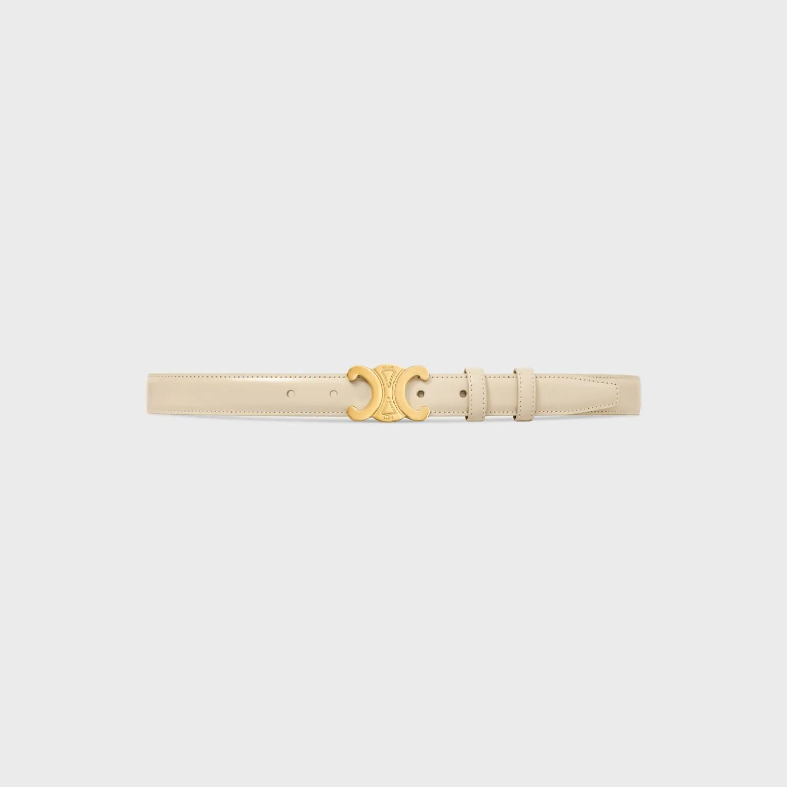 Medium Triomphe Belt in Taurillon Leather