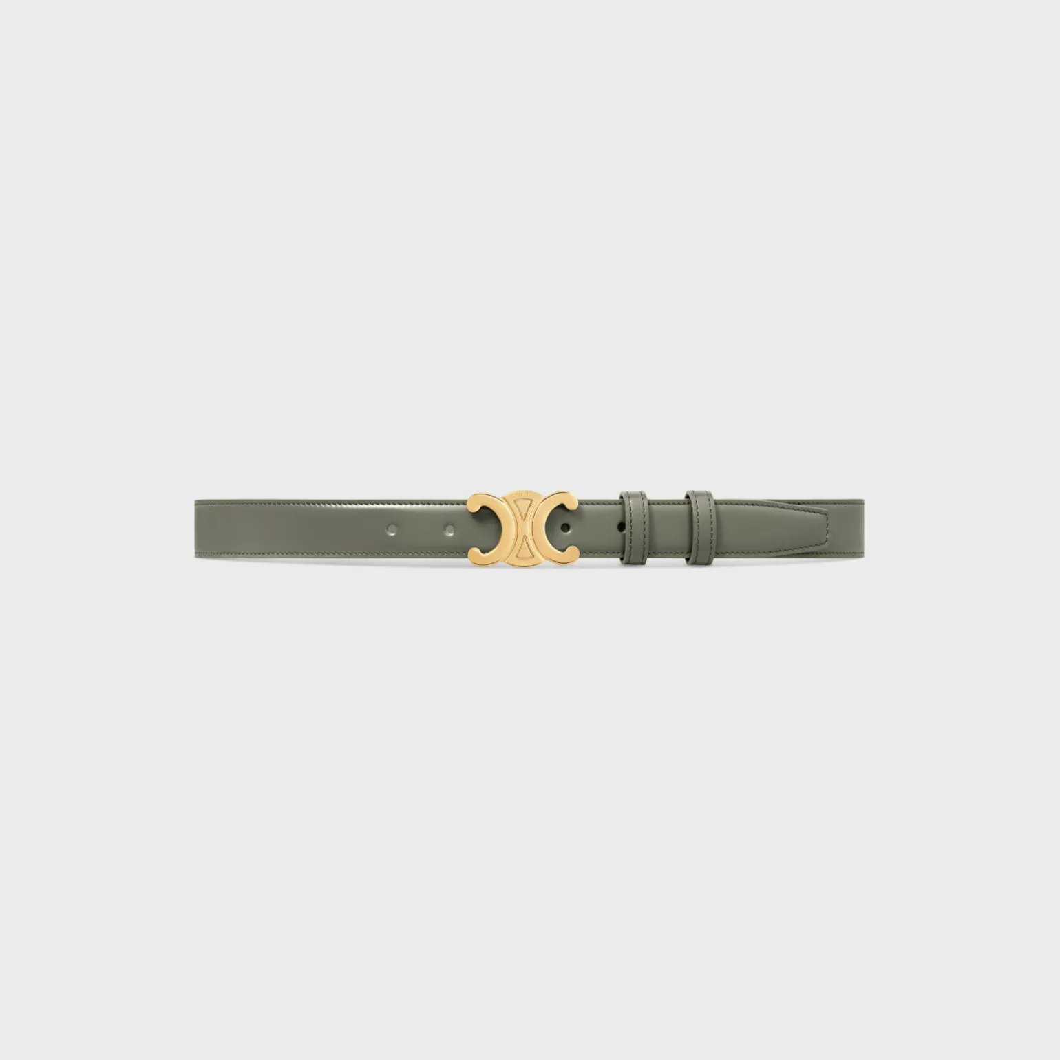 Medium Triomphe Belt in Taurillon Leather