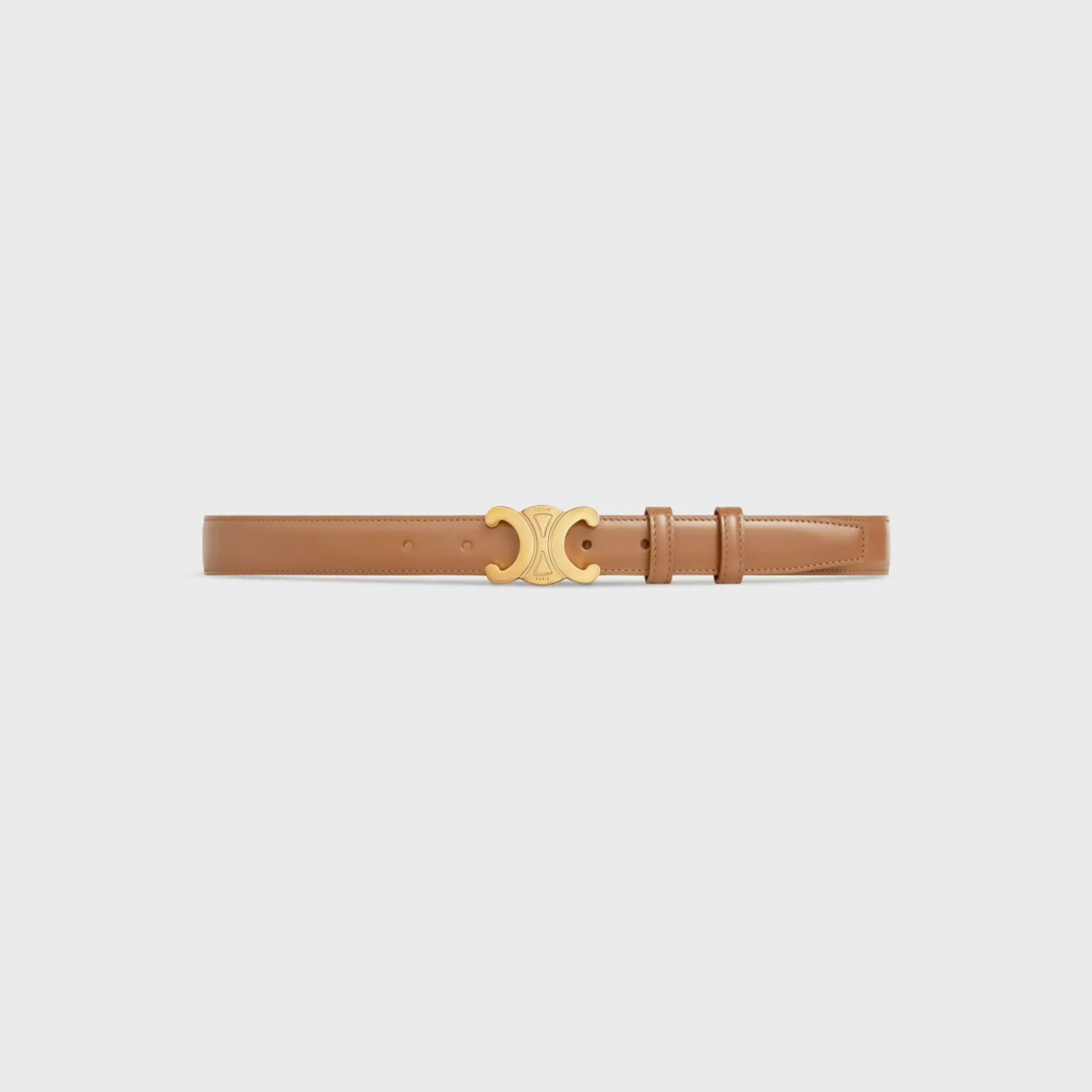 Medium Triomphe Belt in Taurillon Leather
