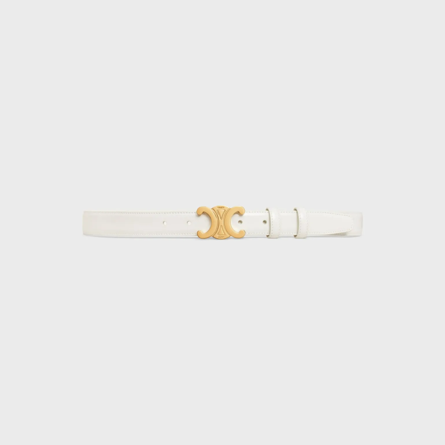 Medium Triomphe Belt in Taurillon Leather