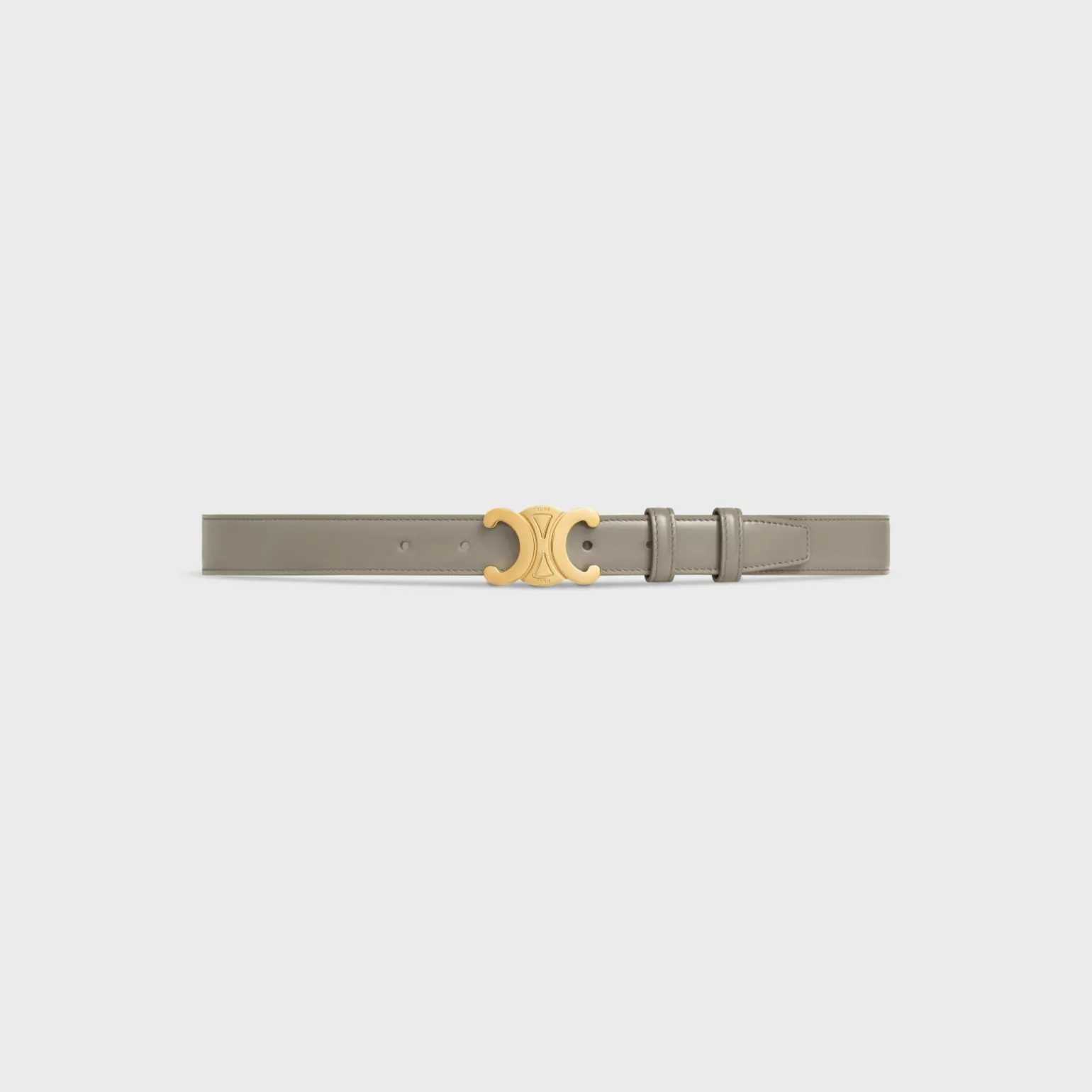 Medium Triomphe Belt in Taurillon Leather