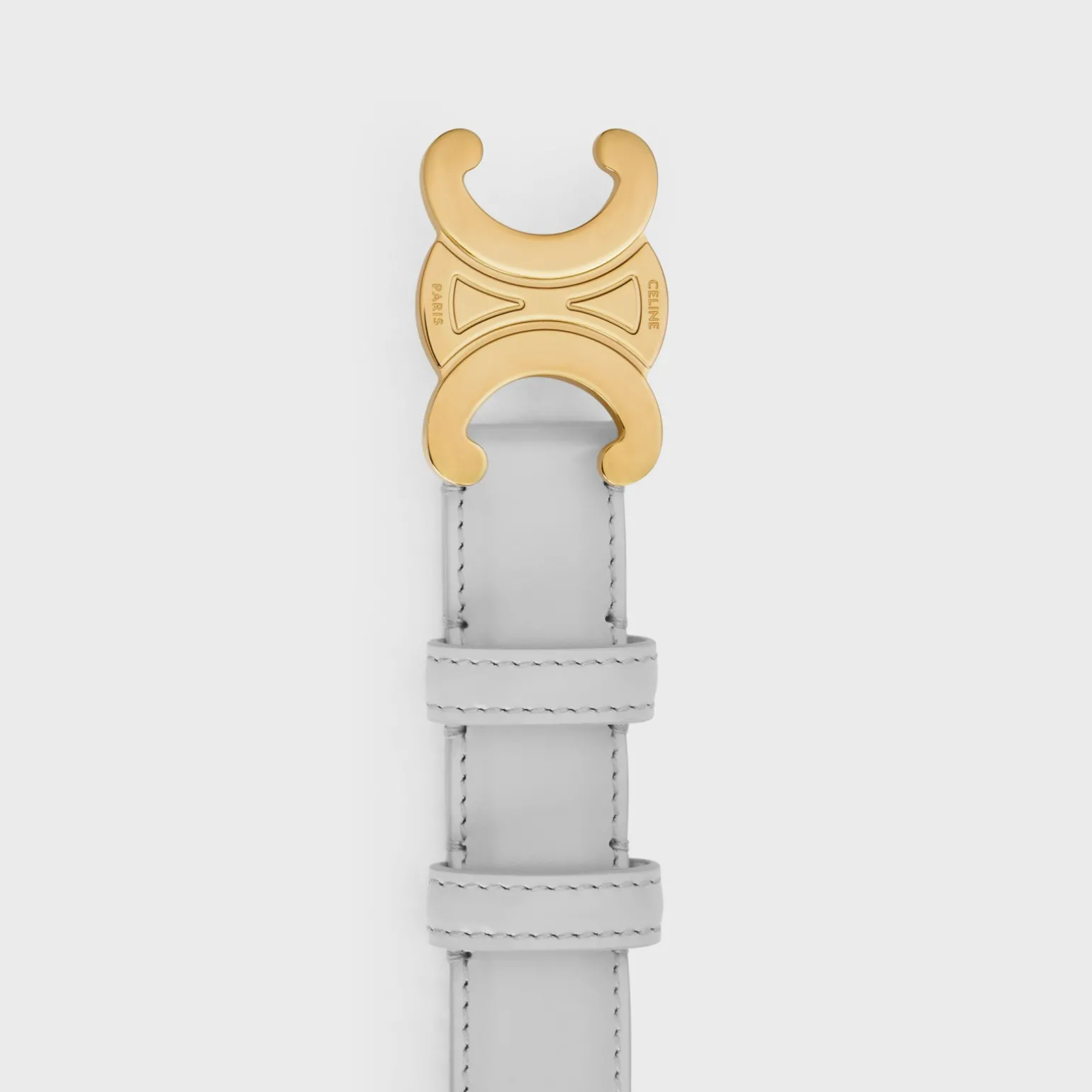 Medium Triomphe Belt in Taurillon Leather