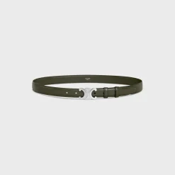 Medium Triomphe Belt in Taurillon Leather