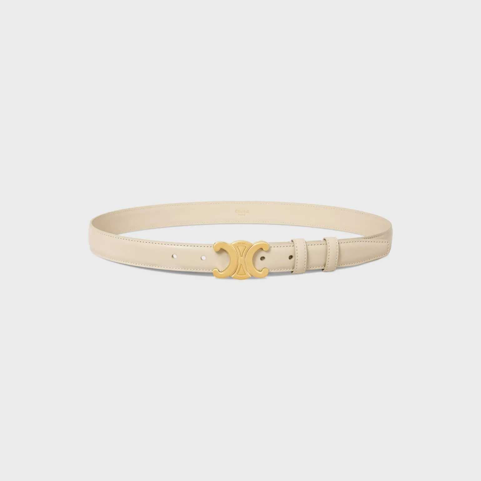 Medium Triomphe Belt in Taurillon Leather