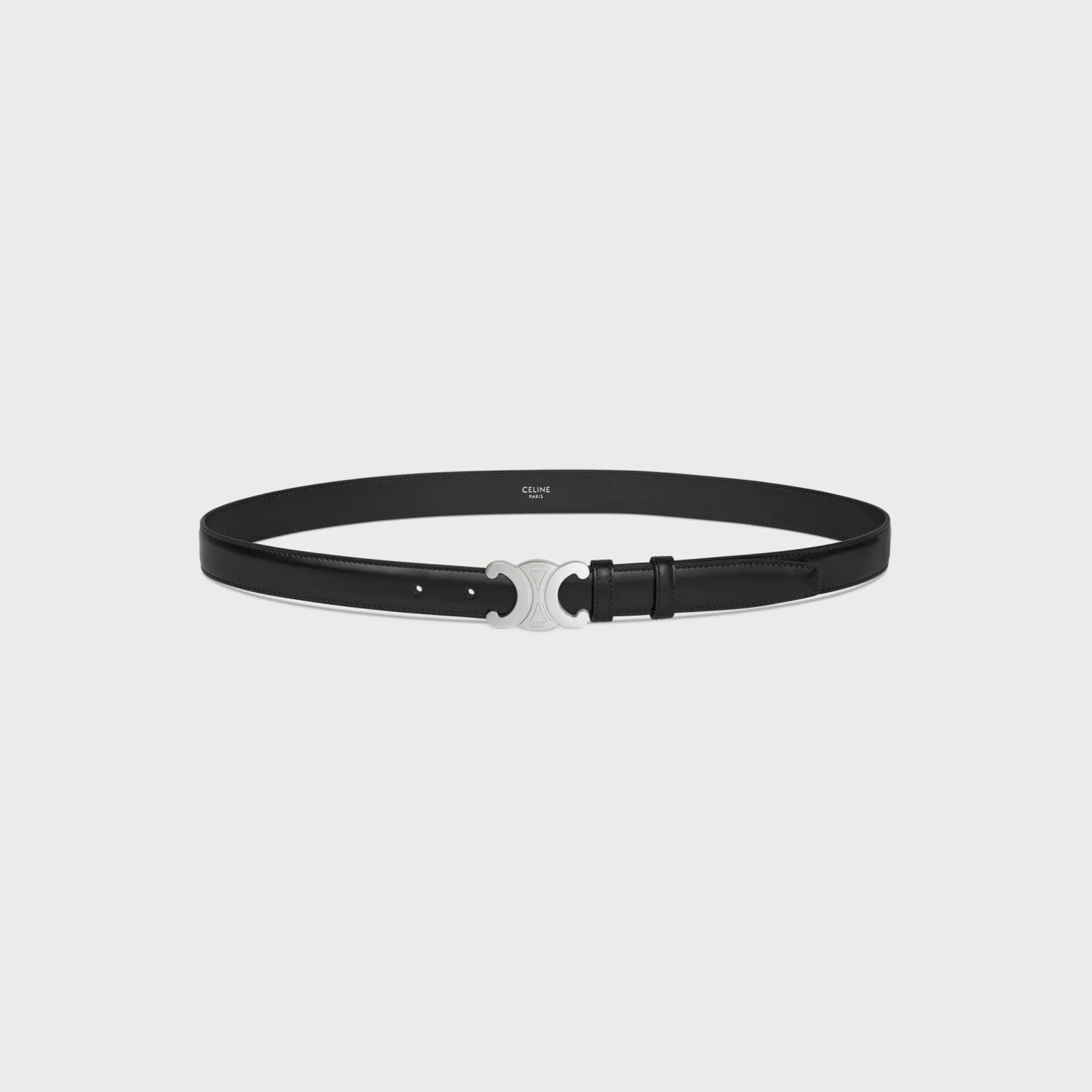 Medium Triomphe Belt in Taurillon Leather