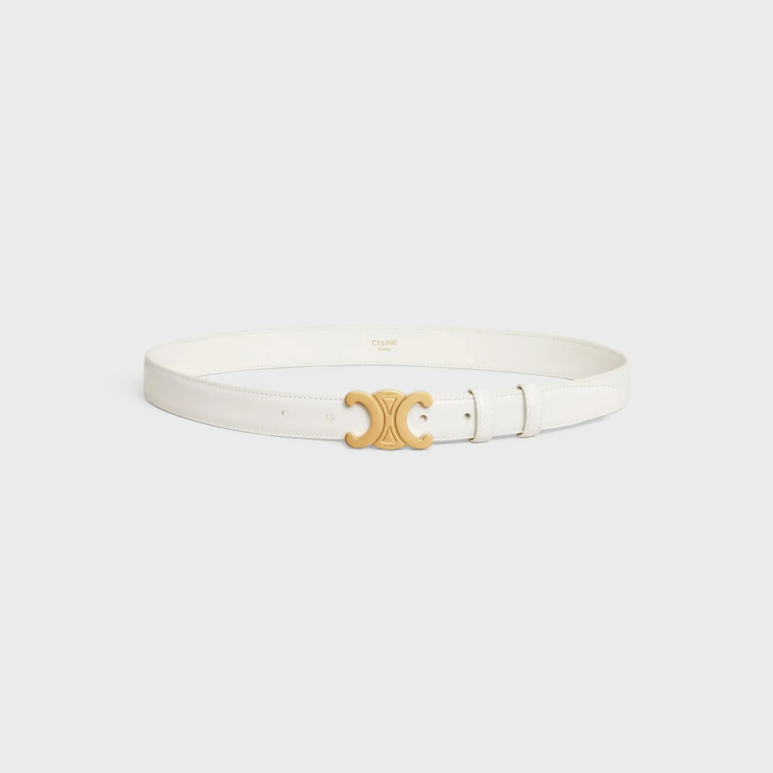 Medium Triomphe Belt in Taurillon Leather