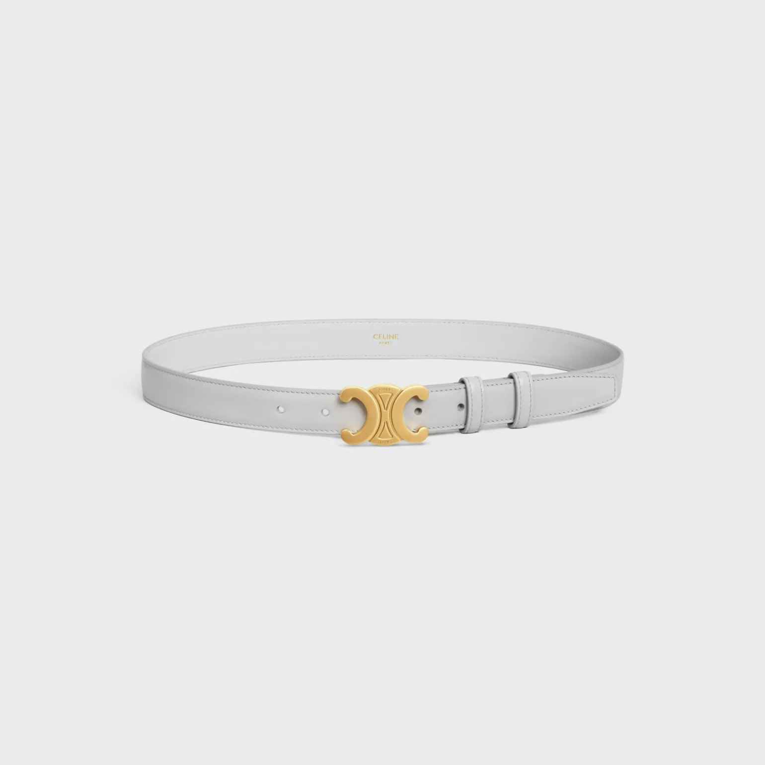 Medium Triomphe Belt in Taurillon Leather