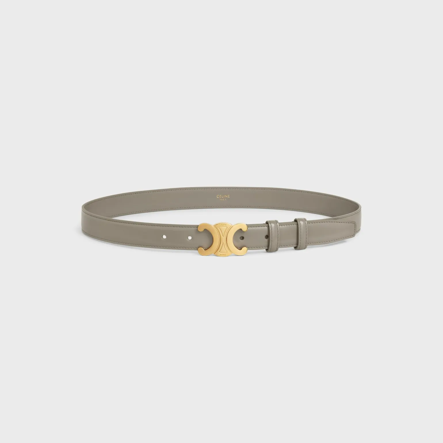 Medium Triomphe Belt in Taurillon Leather