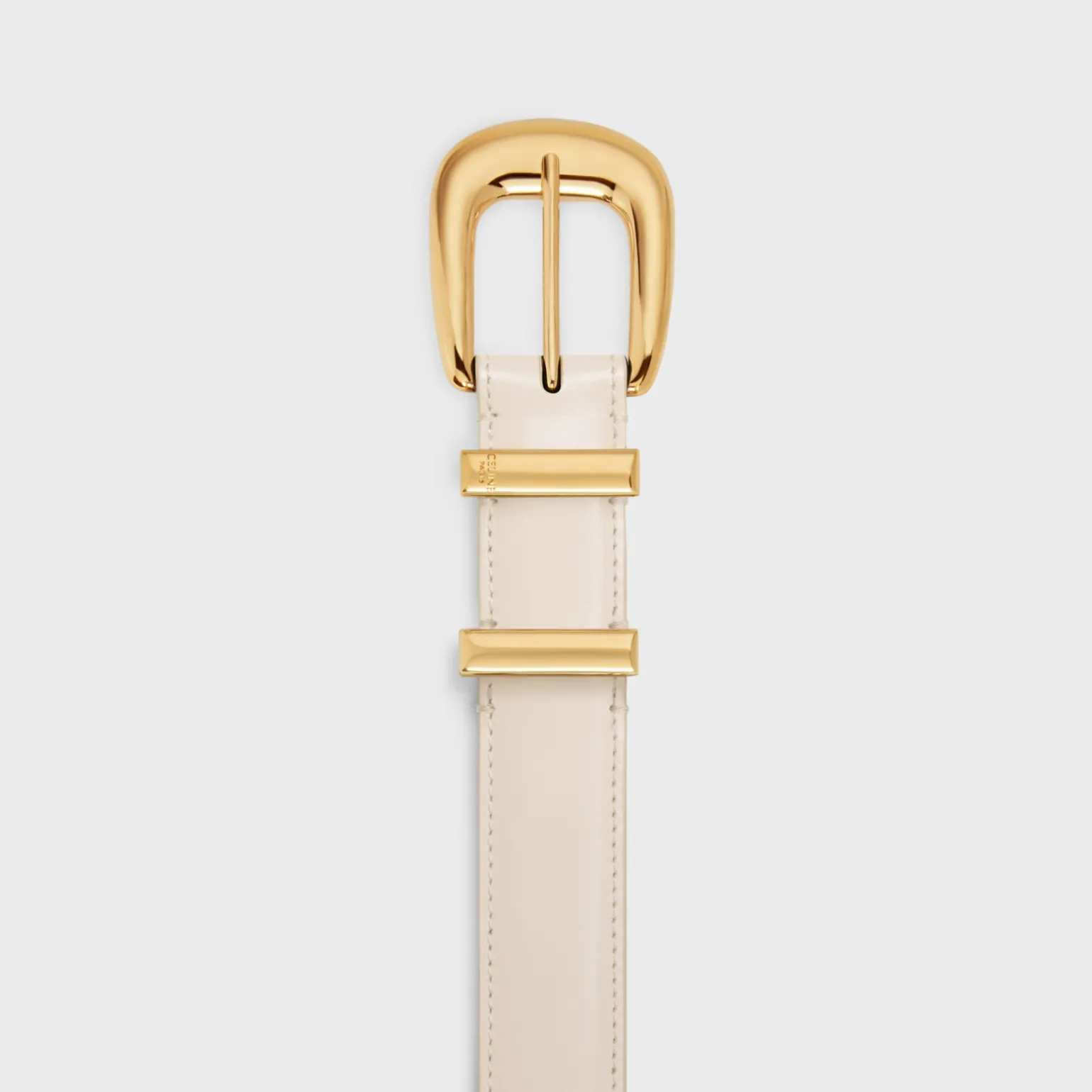 MEDIUM WESTERN BELT in Taurillon Leather