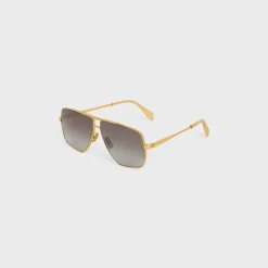 Metal Frame 25 Sunglasses in Metal with Polarized Lenses