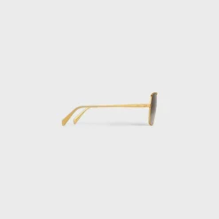 Metal Frame 25 Sunglasses in Metal with Polarized Lenses