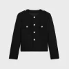 military jacket in diagonal wool