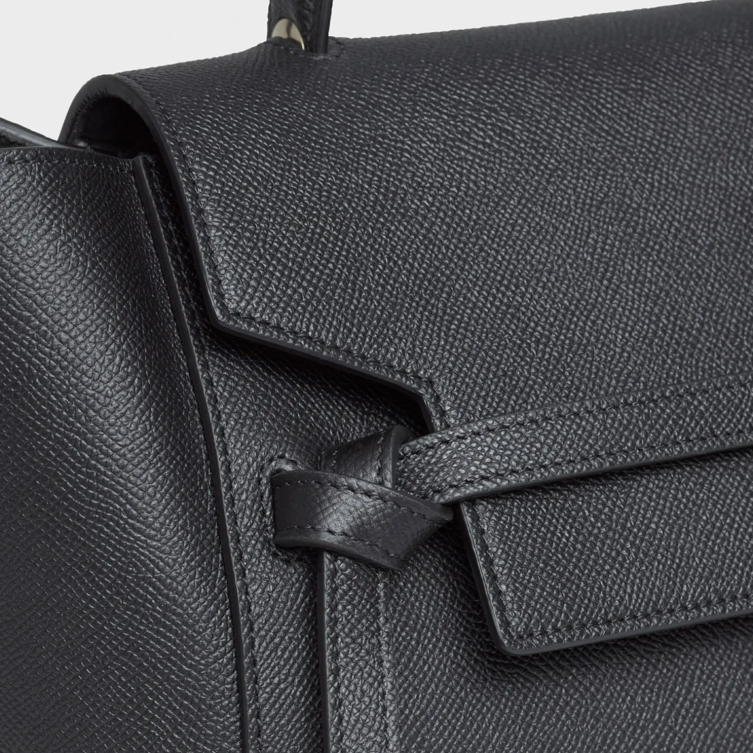 Mini Belt bag in grained calfskin