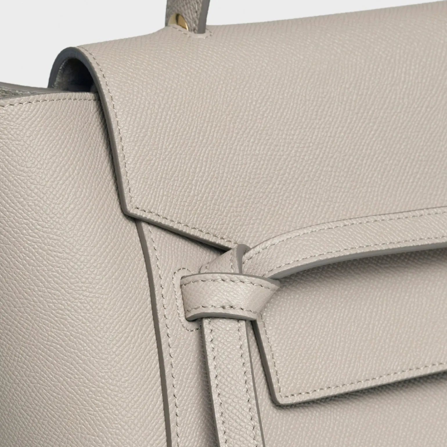 Mini Belt bag in grained calfskin