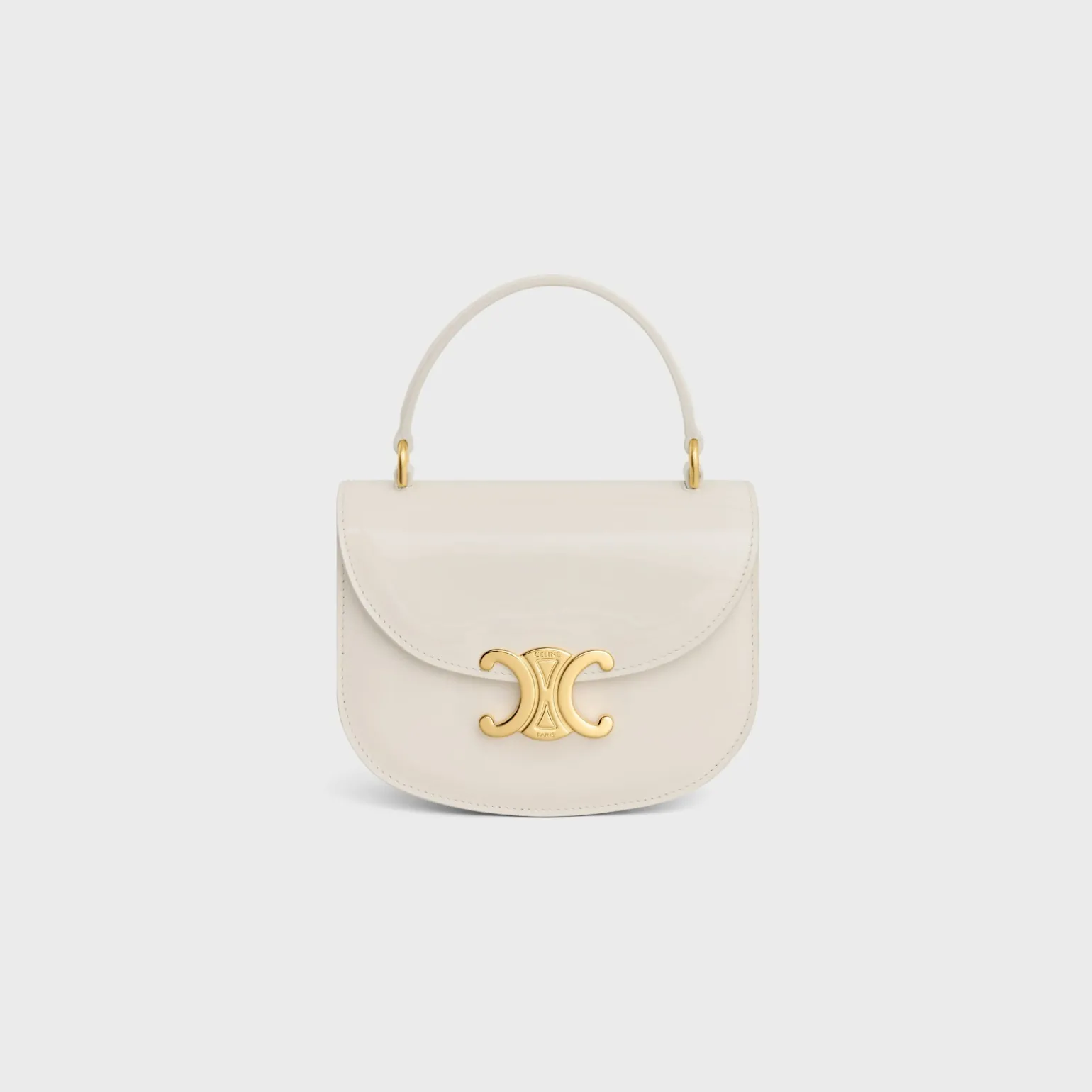 MINI BESACE CLEA in PATENT CALFSKIN
